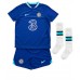 Baby Fußballbekleidung Chelsea Kante #7 Heimtrikot 2022-23 Kurzarm (+ kurze hosen)